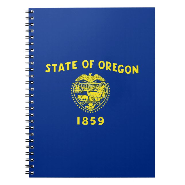 Cuaderno Bandera de Oregón (Frente)