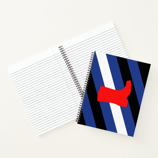 Cuaderno Bandera de Orgullo de Bota (Interior)