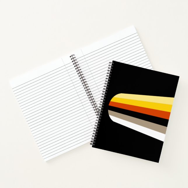 Cuaderno Bandera de Orgullo de Cabello Largo (Interior)