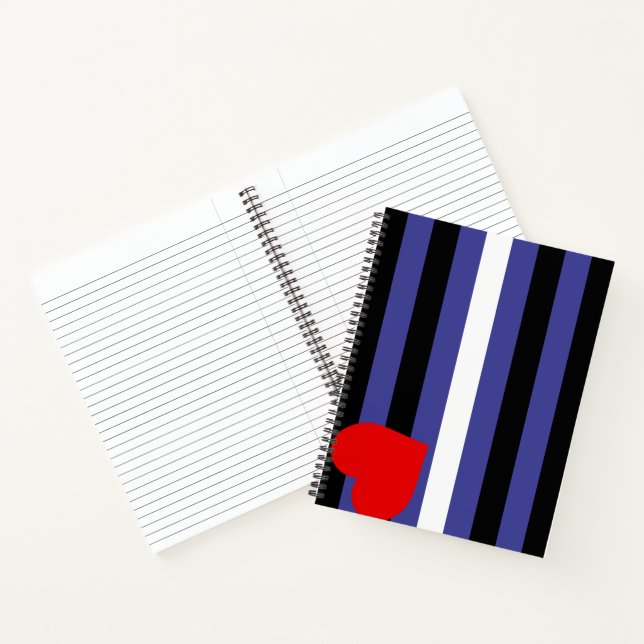 Cuaderno Bandera de Orgullo de Cuero (Interior)