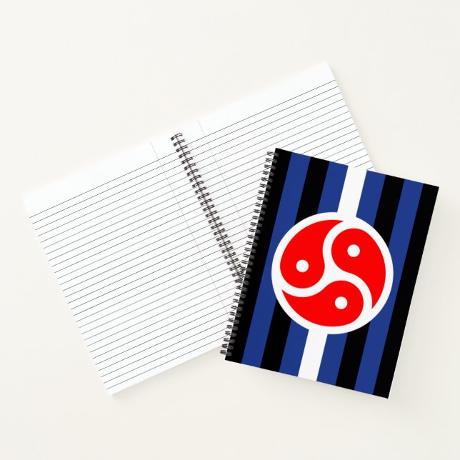 Cuaderno Bandera de orgullo de cuero (Interior)