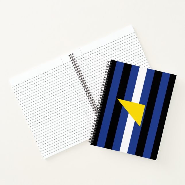 Cuaderno Bandera de Orgullo de Deportes Acuáticos (Interior)