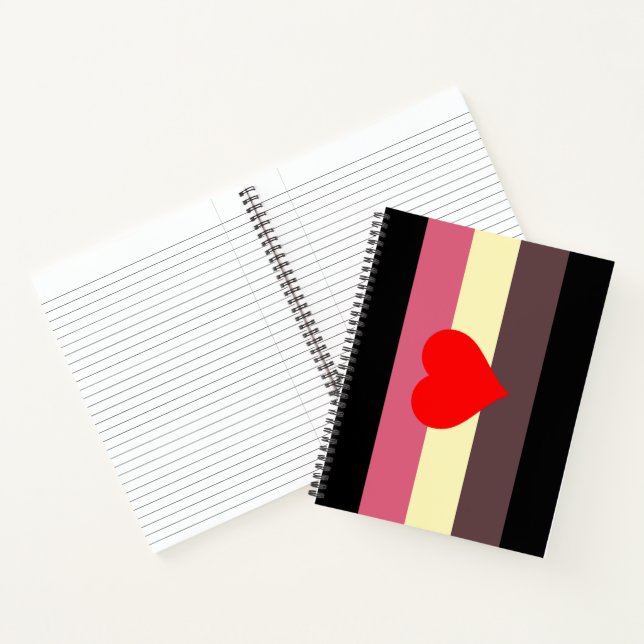 Cuaderno Bandera de Orgullo Gordo (Interior)