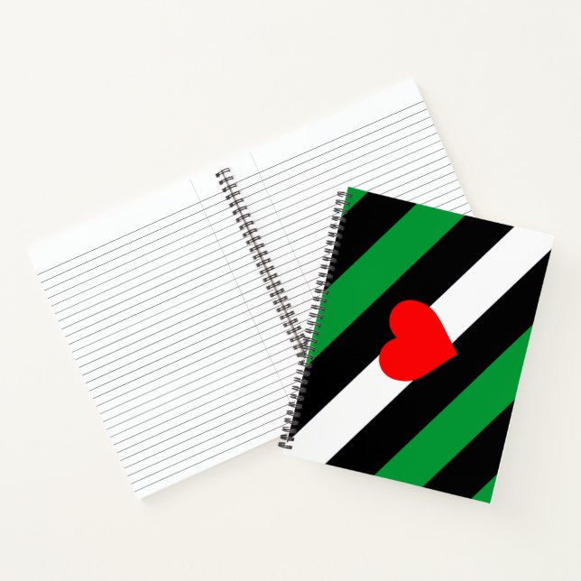 Cuaderno Bandera de Orgullo Leather Boi (Interior)