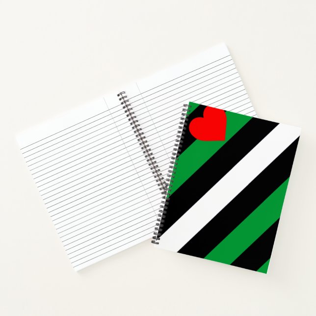 Cuaderno Bandera de Orgullo Leather Boi (Interior)