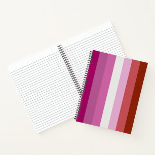 Cuaderno Bandera de Orgullo Lesbiana (Origen)