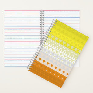 Cuaderno Bandera de Orgullo Maverique Abstracta Geométrica