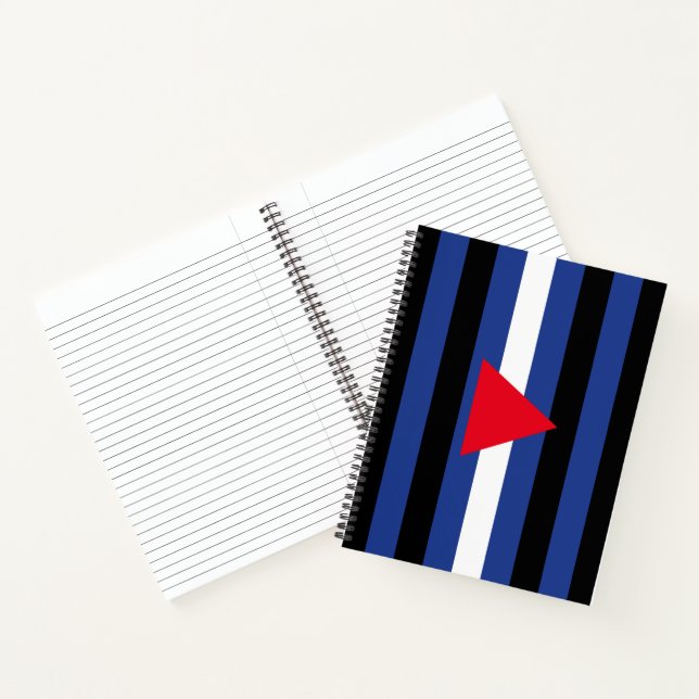 Cuaderno Bandera de orgullo queer de cuero (Interior)