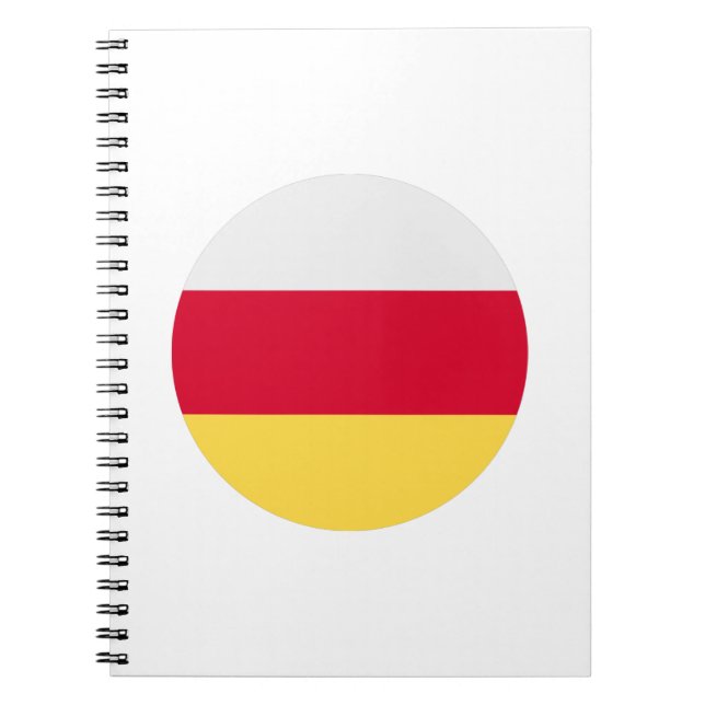Cuaderno Bandera de Osetia (Frente)
