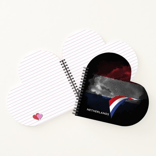 Cuaderno bandera de Países Bajos (Interior)