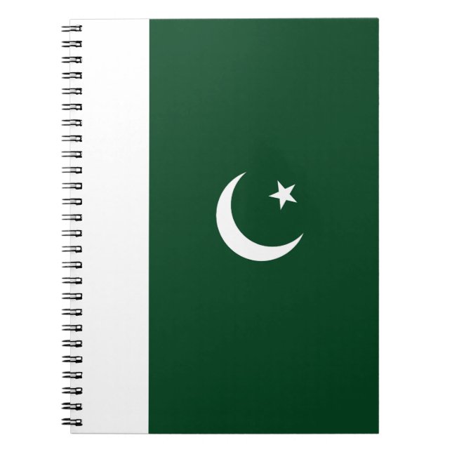 Cuaderno Bandera de Pakistán (Frente)