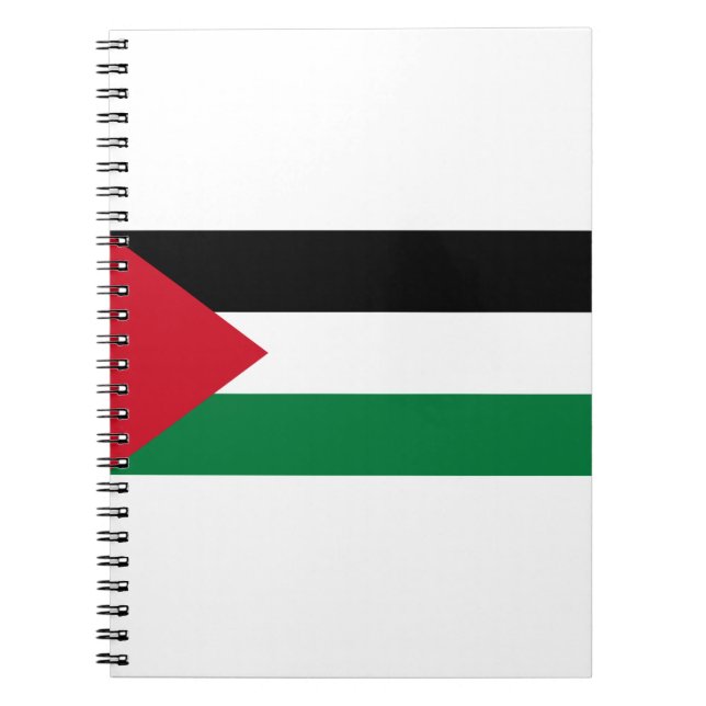 Cuaderno Bandera de Palestina (Frente)
