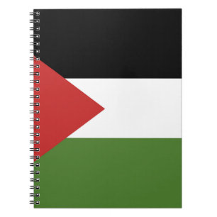 Cuaderno Bandera de Palestina