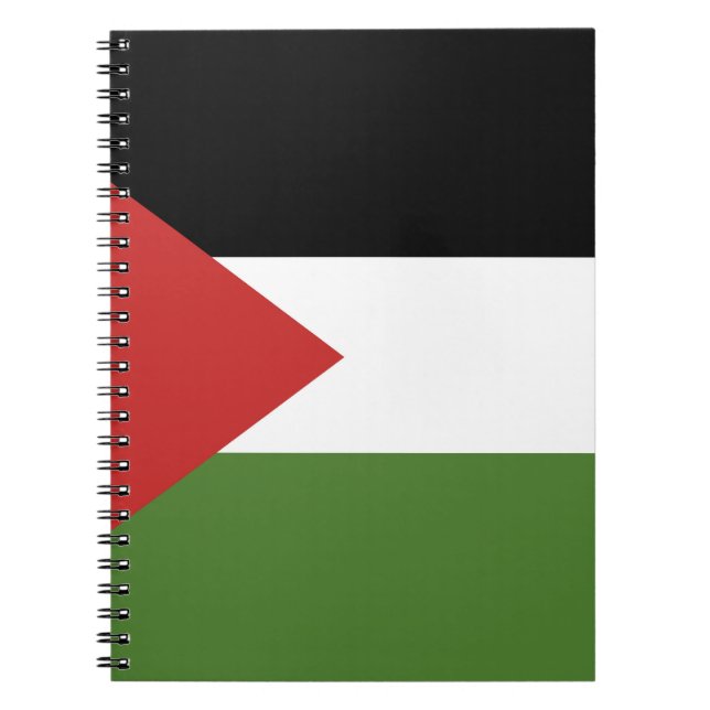 Cuaderno Bandera de Palestina (Frente)