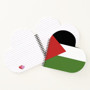 Cuaderno Bandera de Palestina