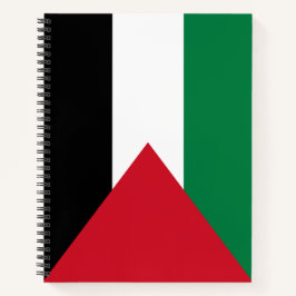 Cuaderno Bandera de Palestina (Palestina)
