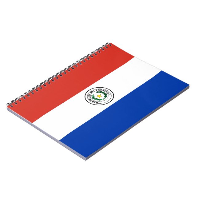 Cuaderno Bandera de Paraguay (Lado Izquierdo)