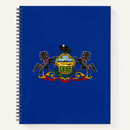 Cuaderno Bandera de Pensilvania