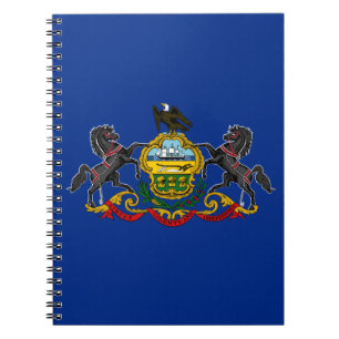 Cuaderno Bandera de Pensilvania