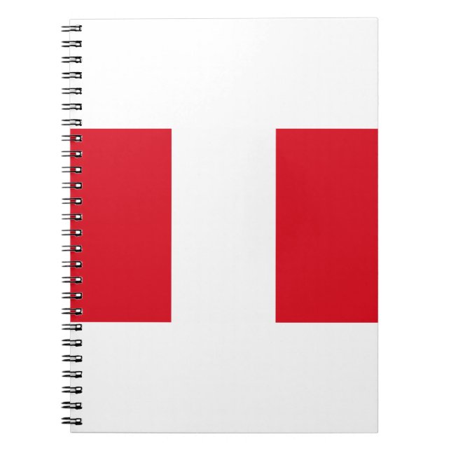 Cuaderno Bandera de Perú (Frente)