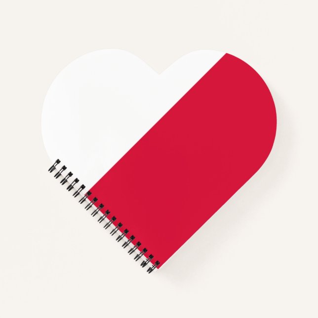 Cuaderno Bandera de Polonia (Anverso)