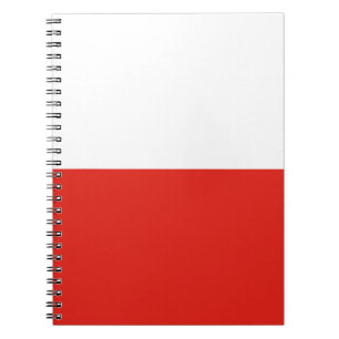 Cuaderno Bandera de Polonia