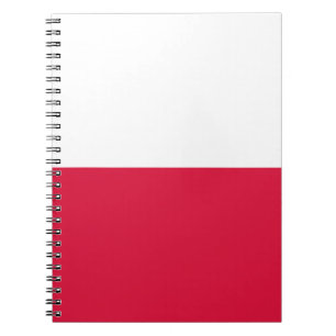 Cuaderno Bandera de Polonia