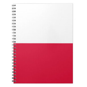 Cuaderno Bandera de Polonia