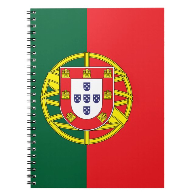 Cuaderno Bandera de Portugal (Frente)