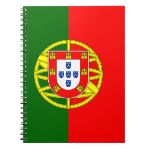 Cuaderno Bandera de Portugal