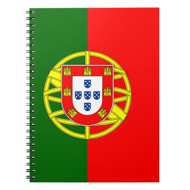Cuaderno Bandera de Portugal (Frente)