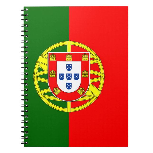 Cuaderno Bandera de Portugal (Frente)