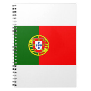 Cuaderno Bandera de Portugal