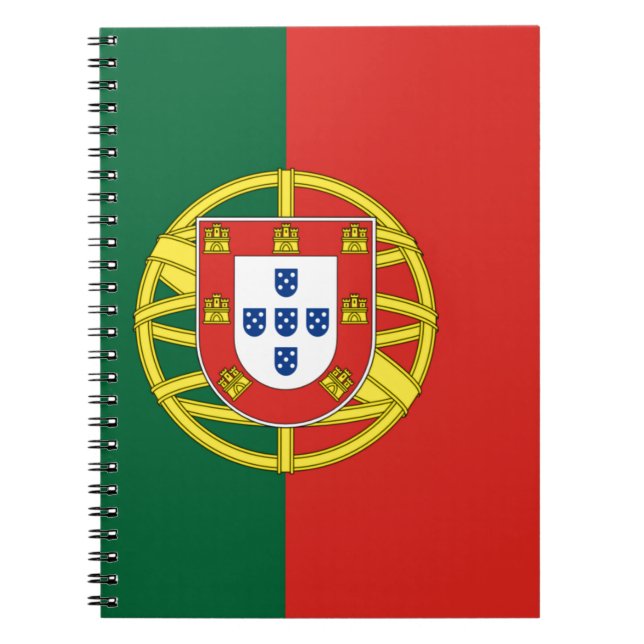Cuaderno bandera de portugal (Frente)