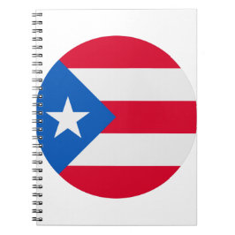 Cuaderno Bandera de Puerto Rico
