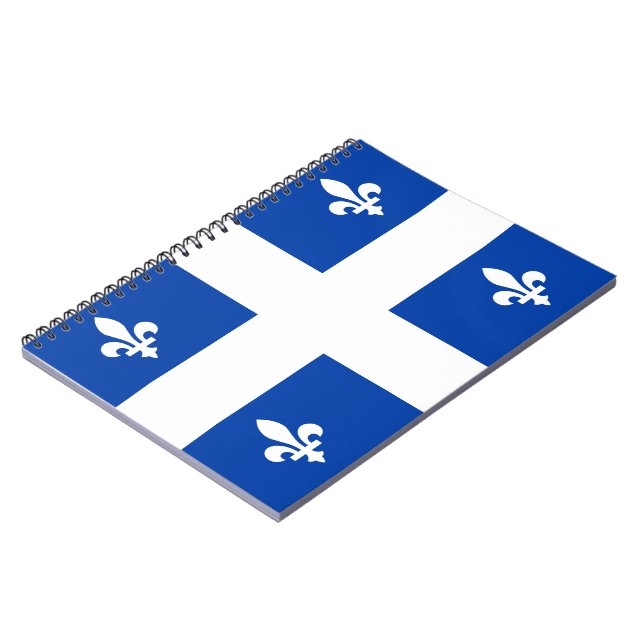 Cuaderno Bandera de Quebec (Lado Izquierdo)
