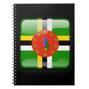 Cuaderno Bandera de República Dominicana