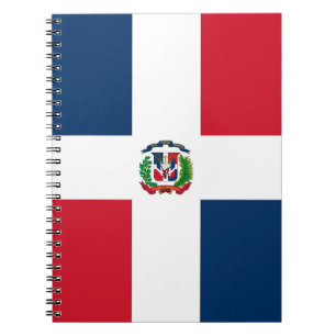 Cuaderno Bandera de República Dominicana