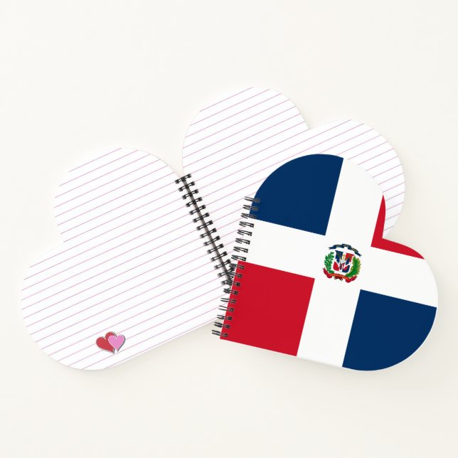 Cuaderno Bandera de República Dominicana (Interior)