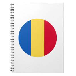 Cuaderno Bandera de Rumania