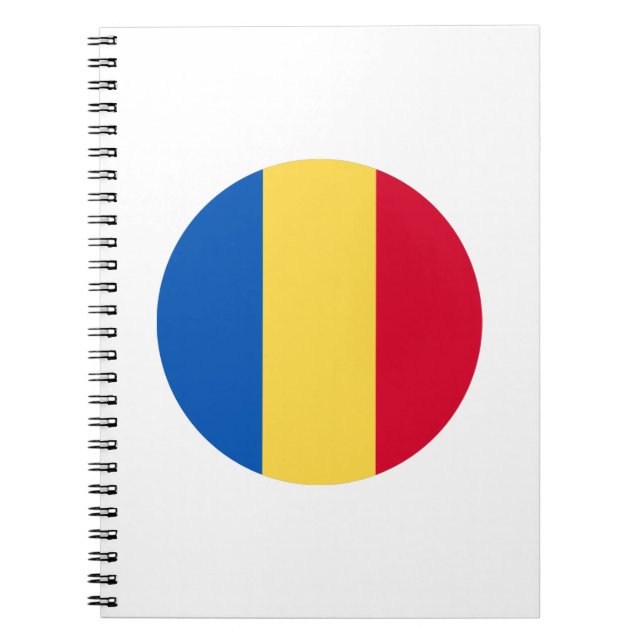 Cuaderno Bandera de Rumania (Frente)