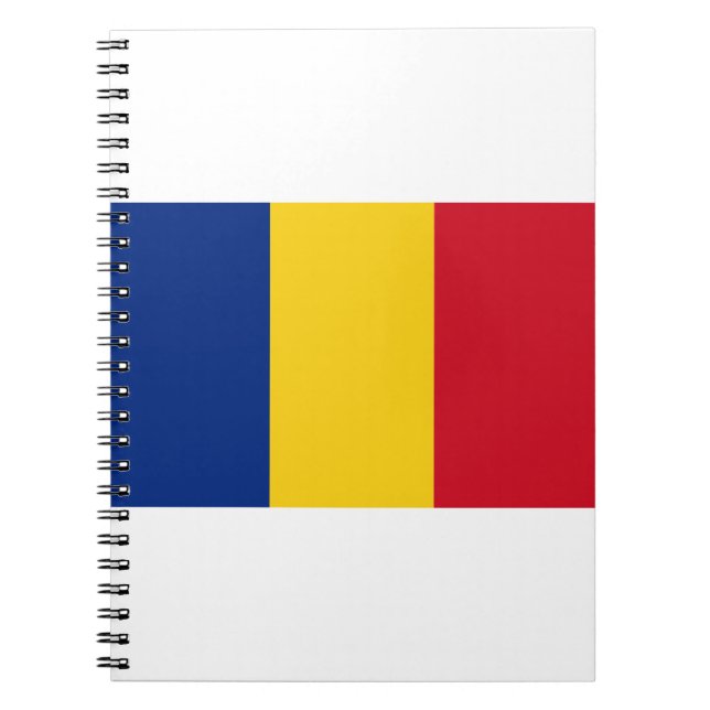 Cuaderno Bandera de Rumania (Frente)