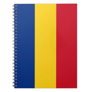 Cuaderno Bandera de Rumania