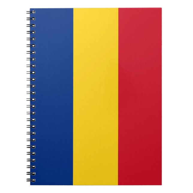 Cuaderno Bandera de Rumania (Frente)