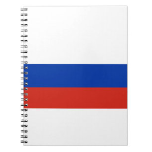 Cuaderno Bandera de Rusia