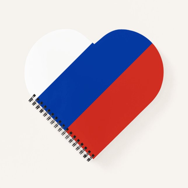 Cuaderno Bandera de Rusia (Anverso)