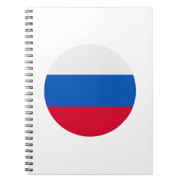 Cuaderno Bandera de Rusia