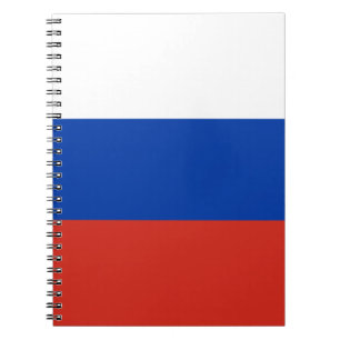 Cuaderno Bandera de Rusia