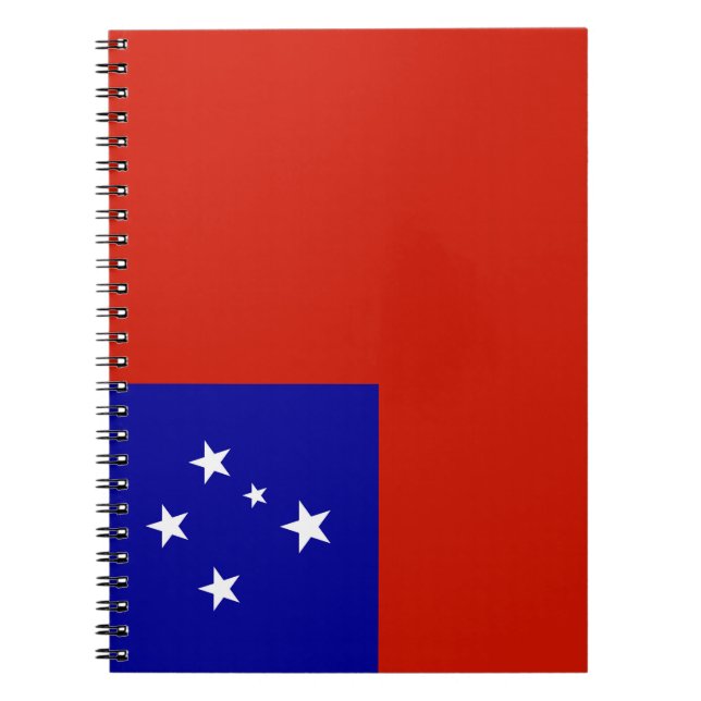 Cuaderno Bandera de Samoa (Frente)
