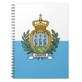 Cuaderno Bandera de San Marino